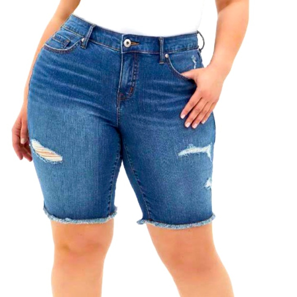 Torrid Feel The Fit Denim Shorts Size 20
